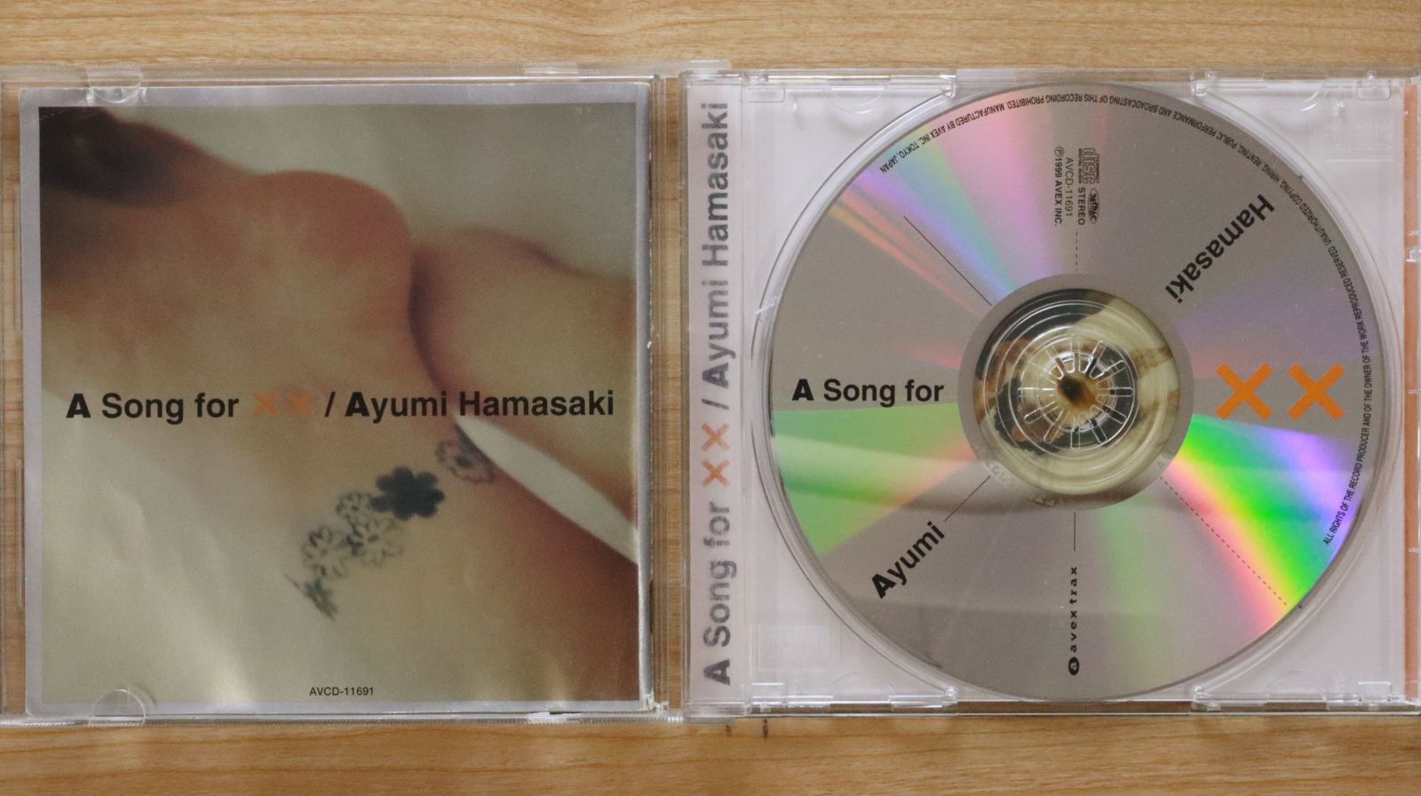 国内盤CD☆浜崎あゆみ/Ayumi Hamasaki □ A Song for ×× 【AVCD11691