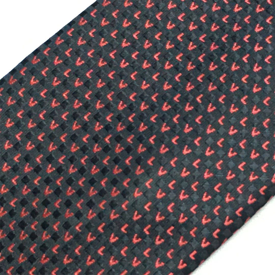 美品 ルイヴィトン Louis Vuitton ネクタイ シルク100% ブラック
