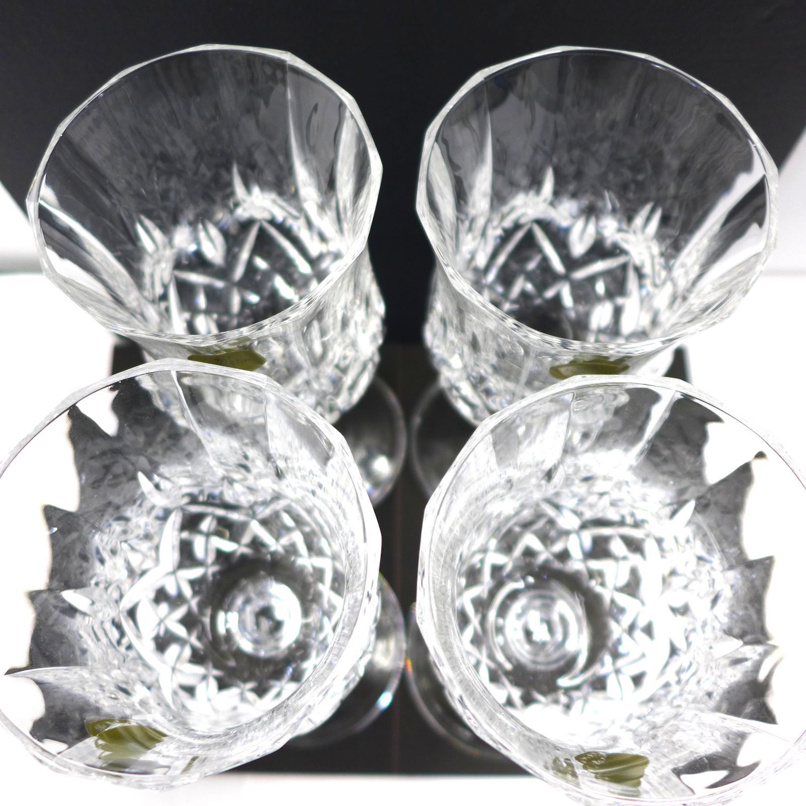 ROYAL DOULTON ロイヤルドルトン Roma Crystal ワイングラス 4客セット