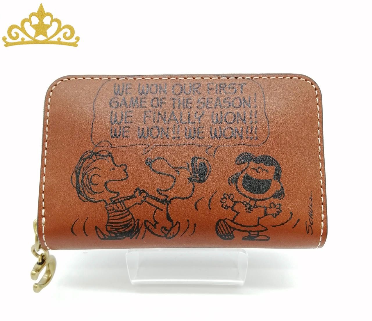 COACH PEANUTS スヌーピー カードケース レディース コーチ コンパクトウォレット