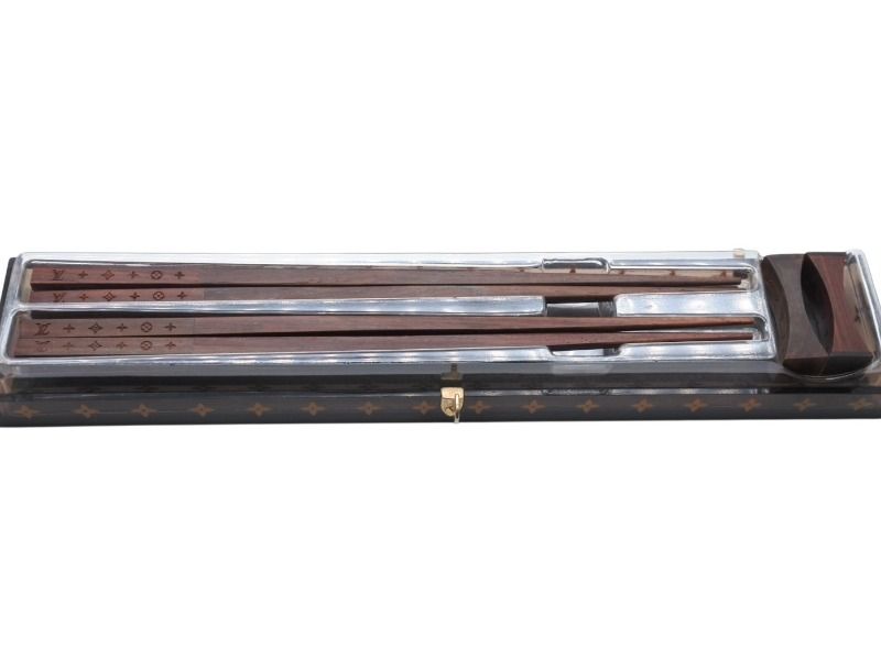 VIP LOUIS VUITTON ルイヴィトン お箸 カトラリー M 99171 LVジャパン25周年記念 4 b 007011