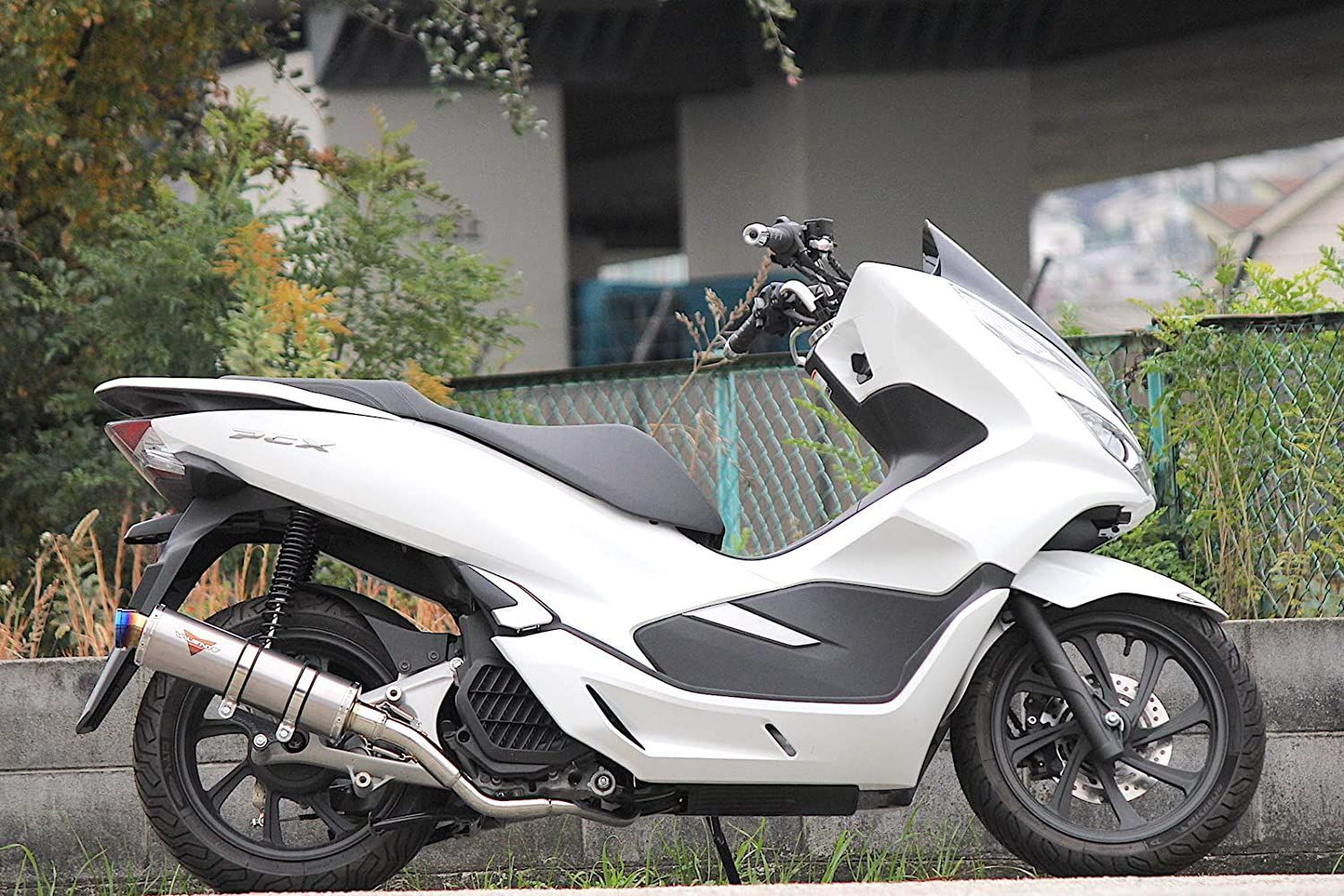 Valiente PCX125 PCX150 バイクマフラー 2BJ-JF81 2BK-KF30 2018年～2020年モデル対応 Alegria  アレグリア チタンソリッド マフラー スポーツタイプ カスタム パーツ ドレスアップ ホンダ バリエンテ - メルカリ