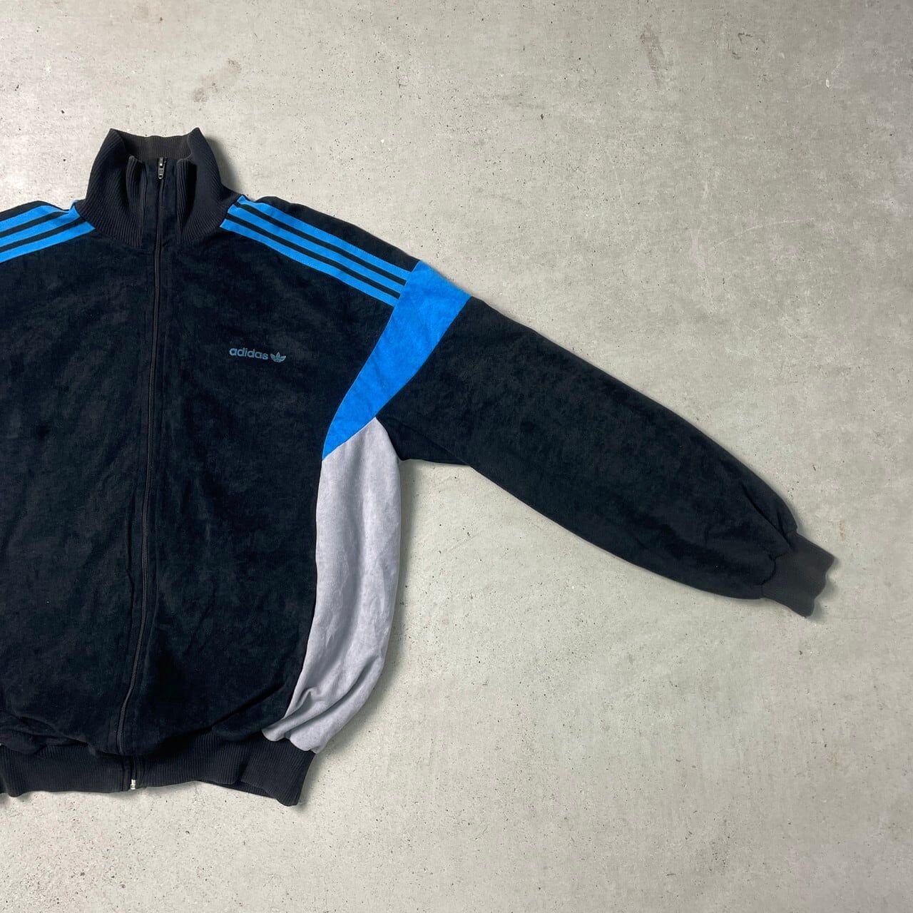 70～80年代 フランス製 VENTEX社製 adidas アディダス ベロアジャージ ...