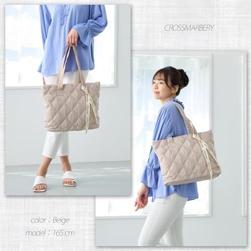 ハワイアンキルトバッグ 2WAY バス 横長 革タグチャーム付