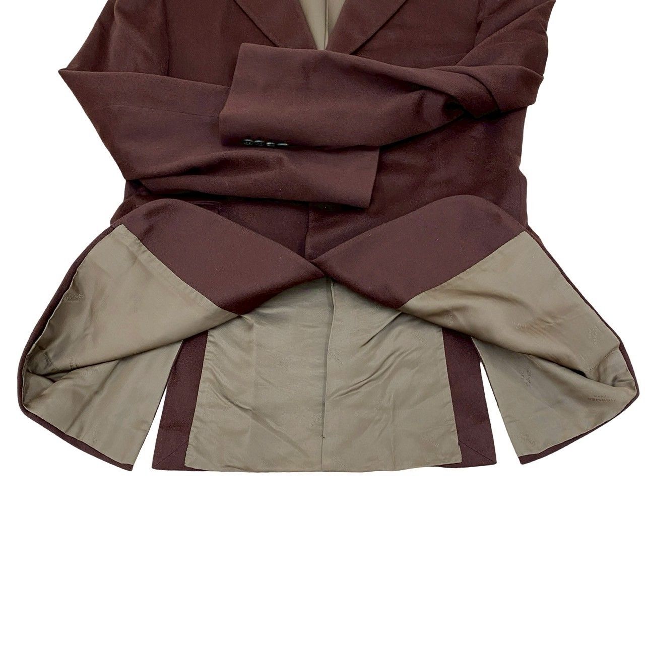 極 美品 希少品 HERMES エルメス カシミヤ テーラードジャケット