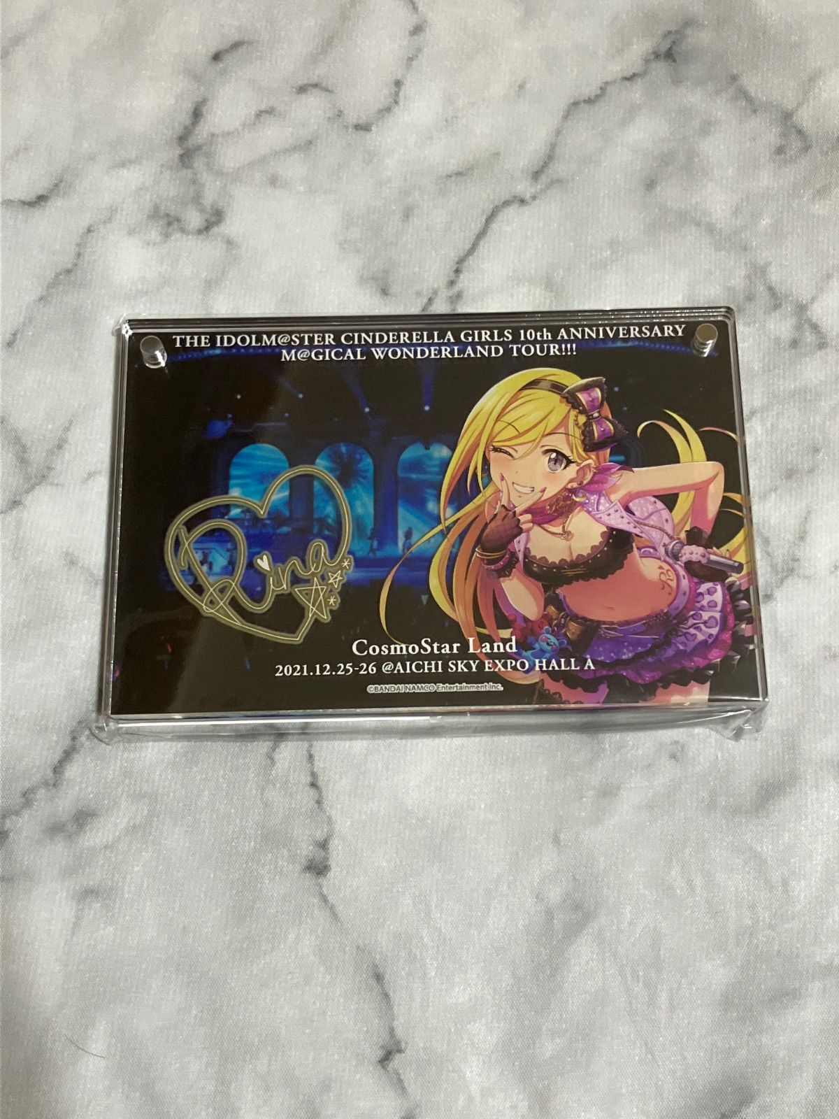 アイドルマスター 藤本里奈 公式アクリルシャドーボックス