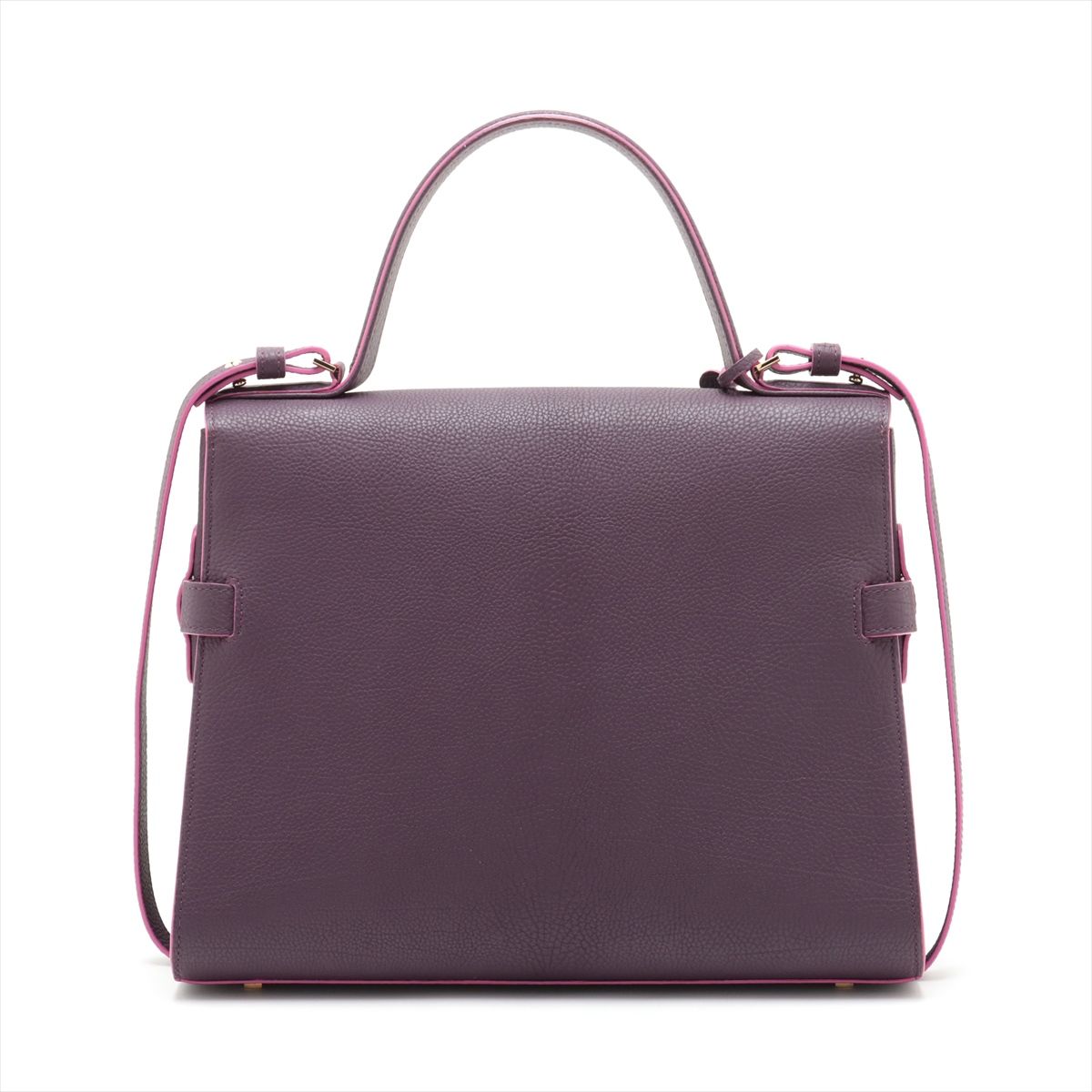 極美品 デルヴォー タンペート GM ミラー付 レザー 2WAY ショルダー