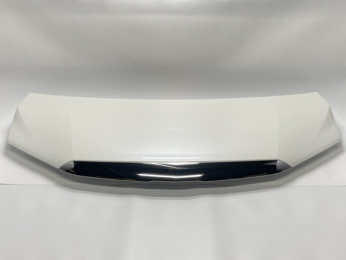 【程度良好品】トヨタ 30系 アルファード 純正 ボンネット ホワイト ノーマル戻し 補修用に AGH30W GGH30W ② 美品トヨタ 30系 アルファード ヴェルファイア 純正 ボンネット