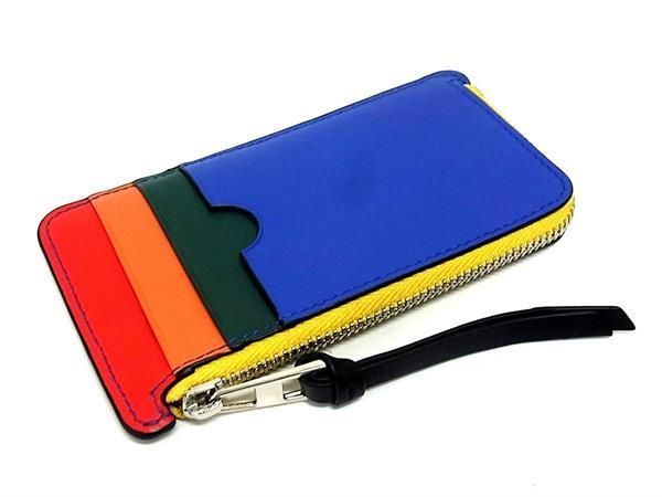 □極美品□ LOEWE ロエベ アナグラム レザー L字ファスナー