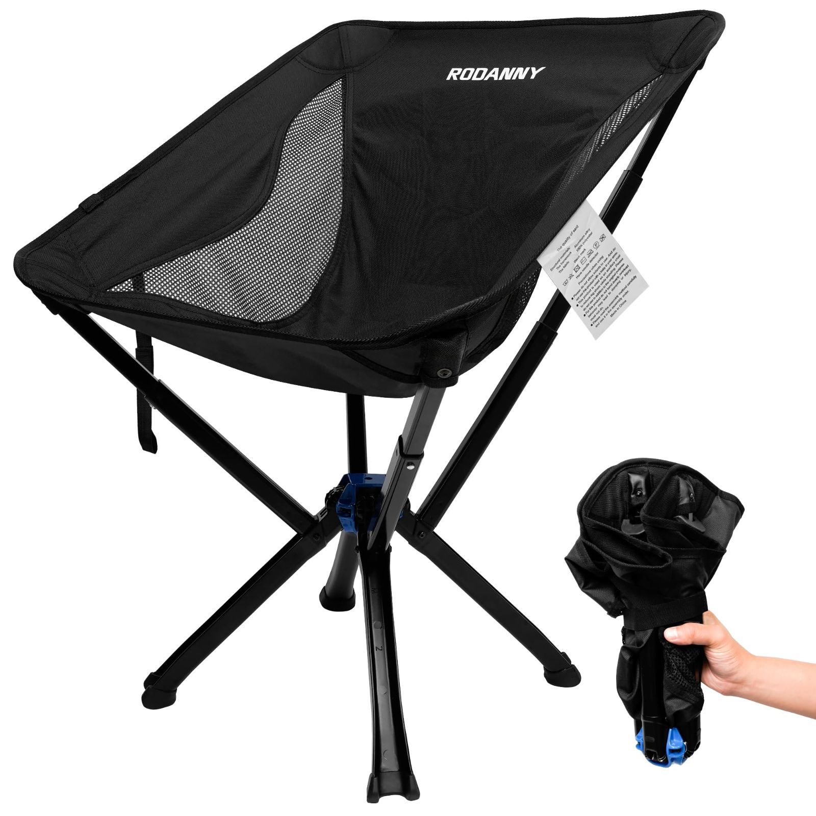 新着商品 椅子 イス 収納袋付属 コンパクト お釣り コンパクト 登山 椅子 耐荷重150kg キャンプ 携帯便利 超軽量 キャンプイス グリーン折りたたみ椅子 航空機グレードアルミニウム… RODANNYアウトドアチェア