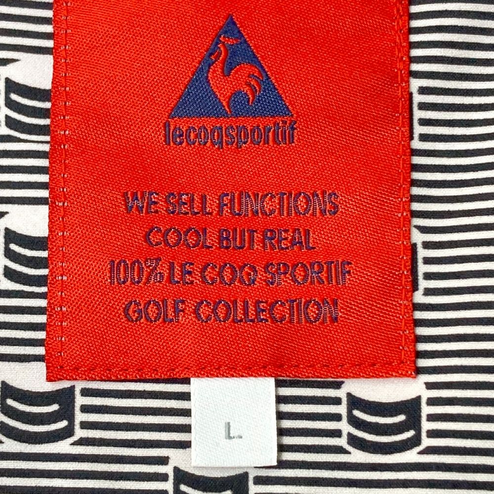 サイズ：L LE COQ GOLF ルコックゴルフ 長袖 ジップジャケット