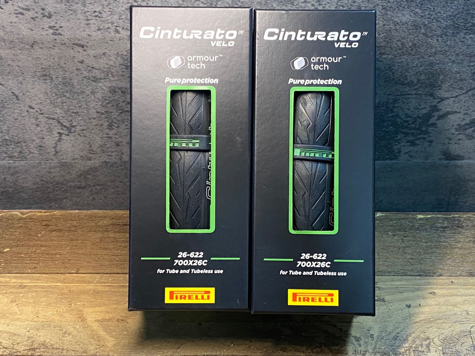 JI073 ピレリ PIRELLI チントゥラートベロ CINTURATO VELO TLR チューブレスレディ タイヤ 700x26C 2本セット