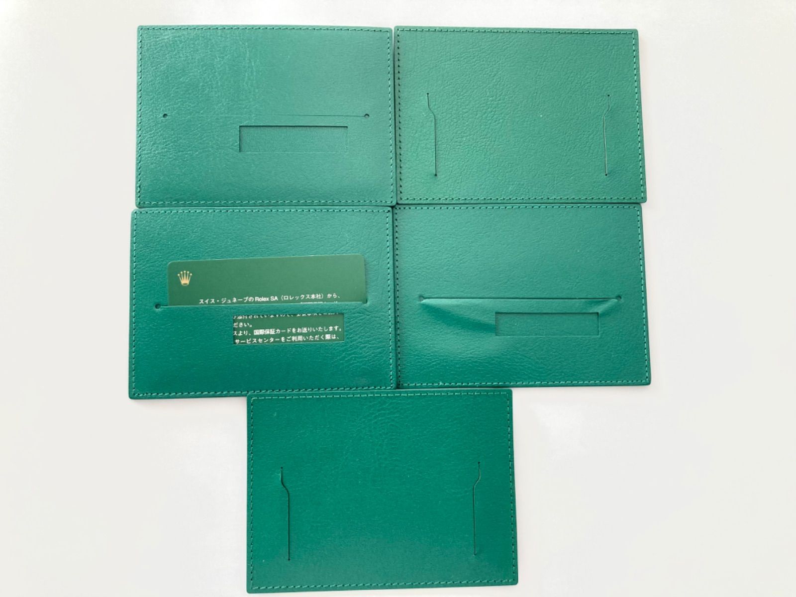 ROLEX ロレックス カードケース ギャランティーケース 付属品 5個
