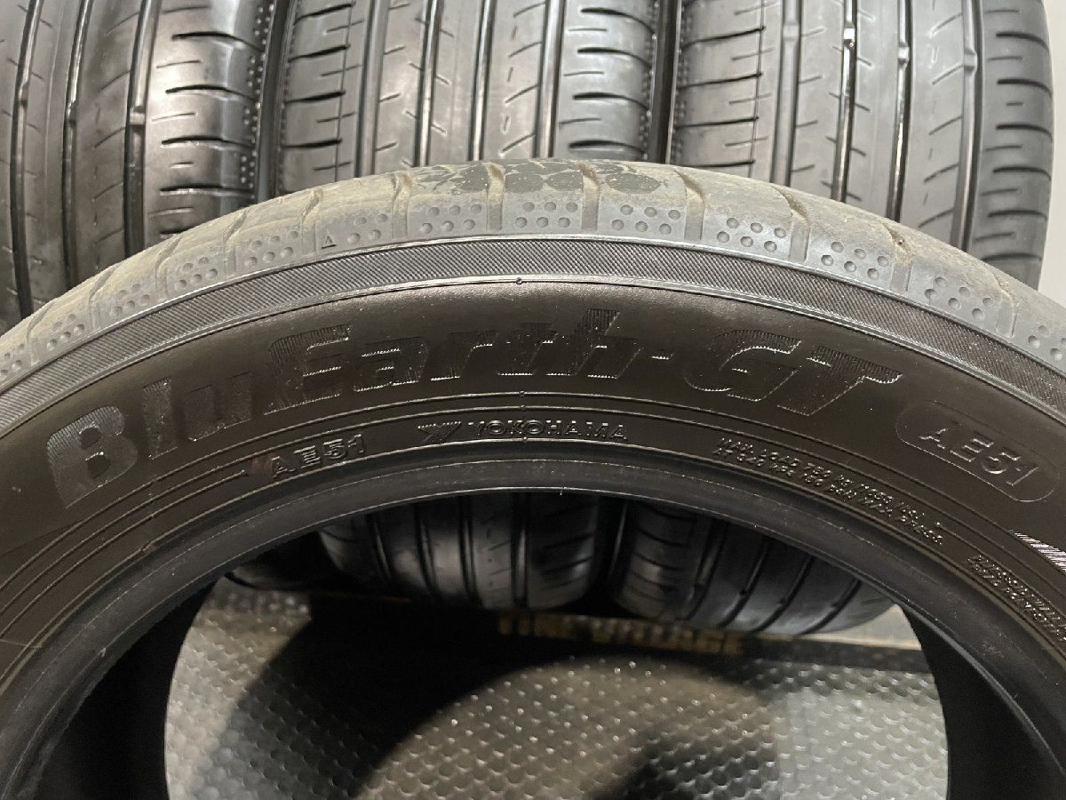 YOKOHAMA BluEarth-GT AE51 215/55R17 17インチ 夏タイヤ 4本 20年製 バリ溝 ヴェゼル エスティマ オデッセイ クラウンアスリート等 KTI365クレジットカード QRコード決済可能 YOKOHAMA BluEarth-GT AE51 215/55R17 17インチ 夏タイヤ 4本 20年製