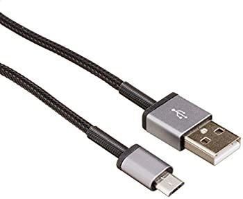 (未使用･未開封品)　クオリティトラストジャパン 壊れる部分を素材強化! 強化ナイロンケーブルを使用し絡まりづらいmicroUSB充電通信ケーブル シルバ kmdlckf Amazon.co.jp: クオリティトラストジャパン 【耐荷重430kg