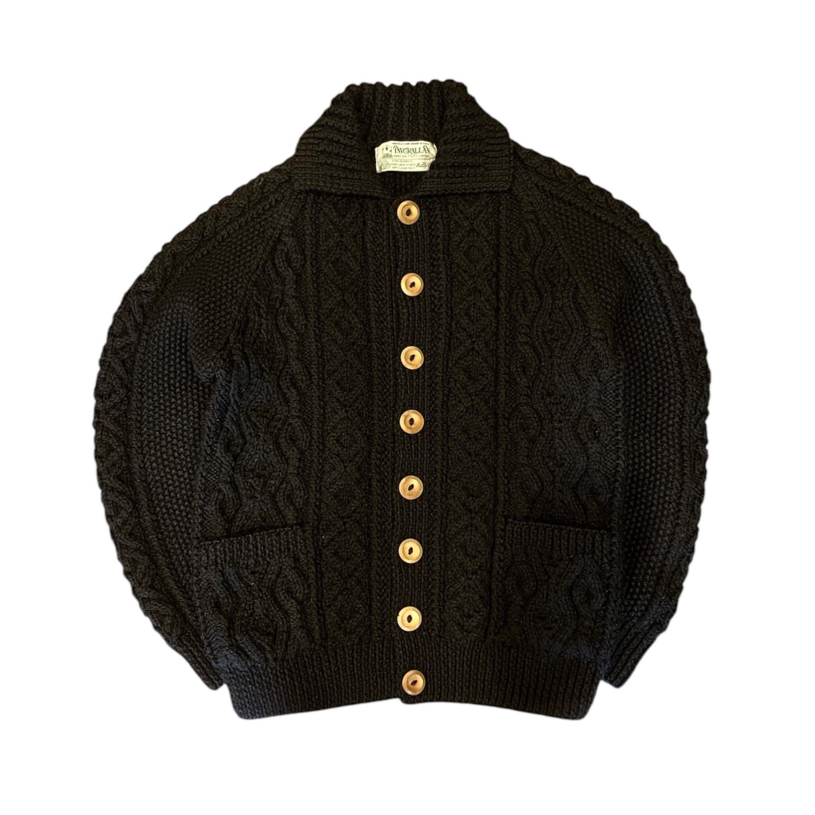 ☆ 新品 国内正規品 スコットランド製 INVERALLAN インバーアラン ウール ベスト オレンジ 40 ☆ INVERALLAN インバーアラン シェットランドウール カーディガン サイズ