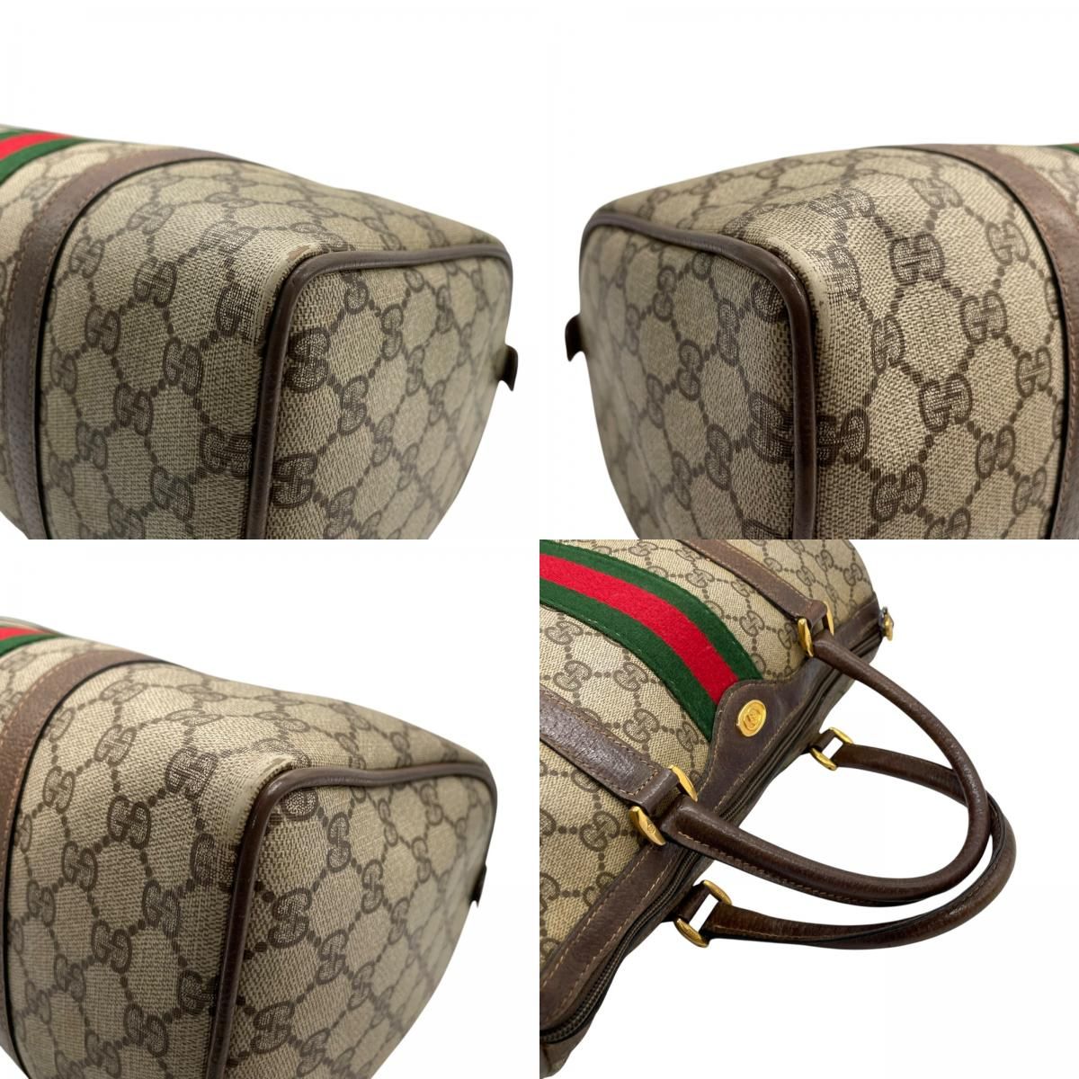 GUCCI グッチ オールドグッチ ヴィンテージ ボストンバッグ シェリー