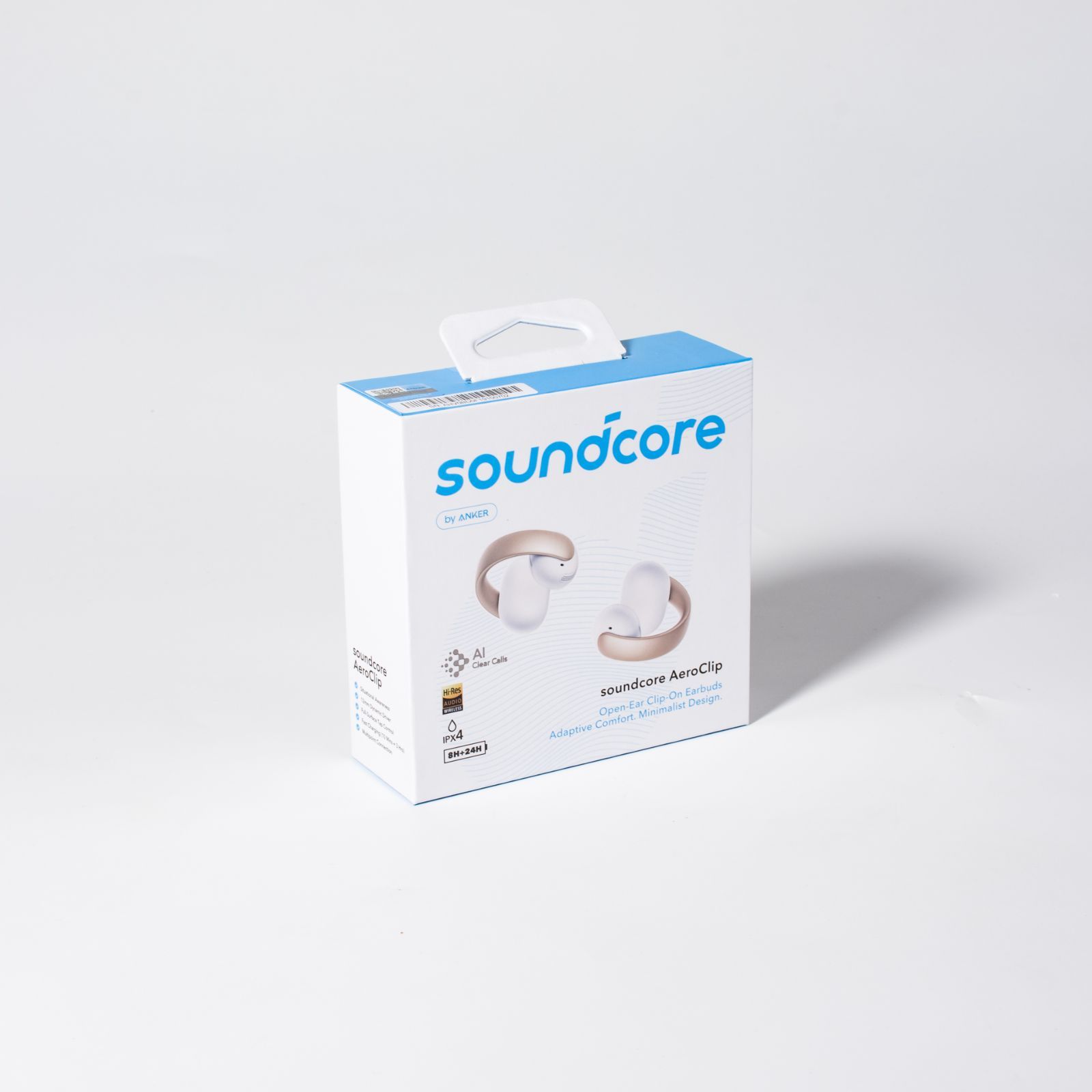 新品・未使用】Soundcore AeroClip ホワイト 🎧 耳掛け式