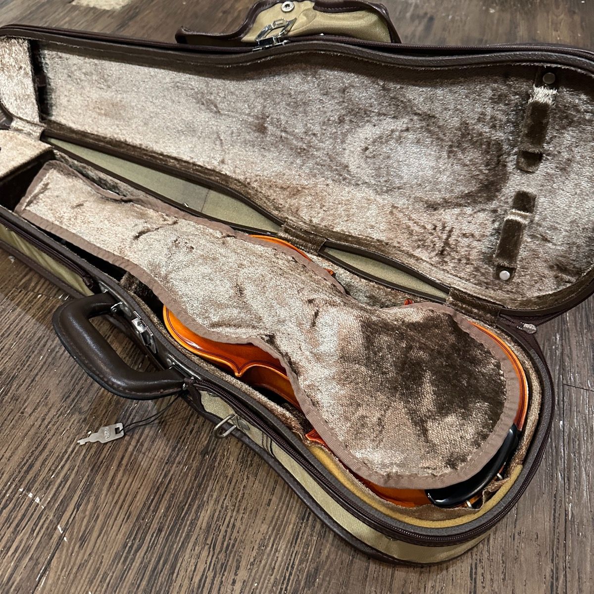 スズキ SUZUKI 1991年製 4/4 ヴァイオリン No280 SUZUKI No.280 4/4 Violin 1991 w/ SUGITO Bow Clean Tone