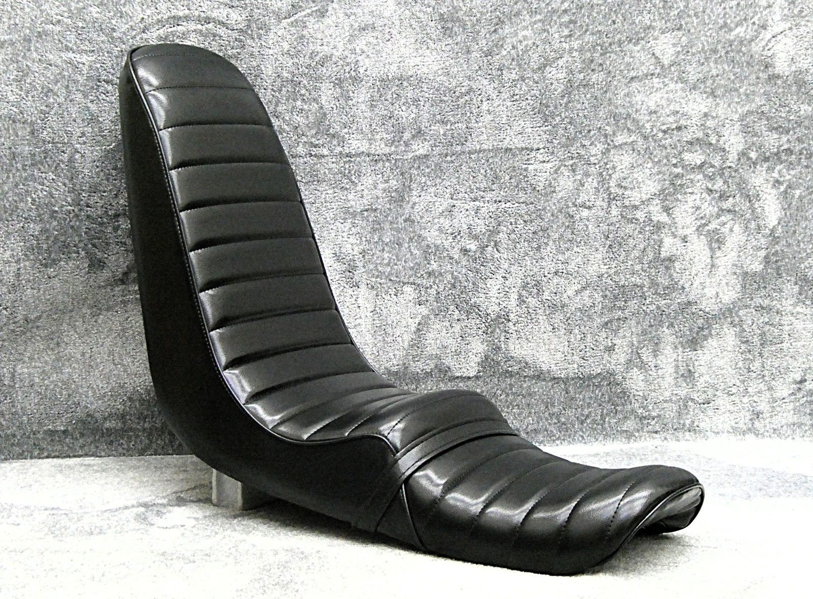 GS400 黒皮 40cm 三段シート/補強入 ブラック 3段シート あんこ抜き