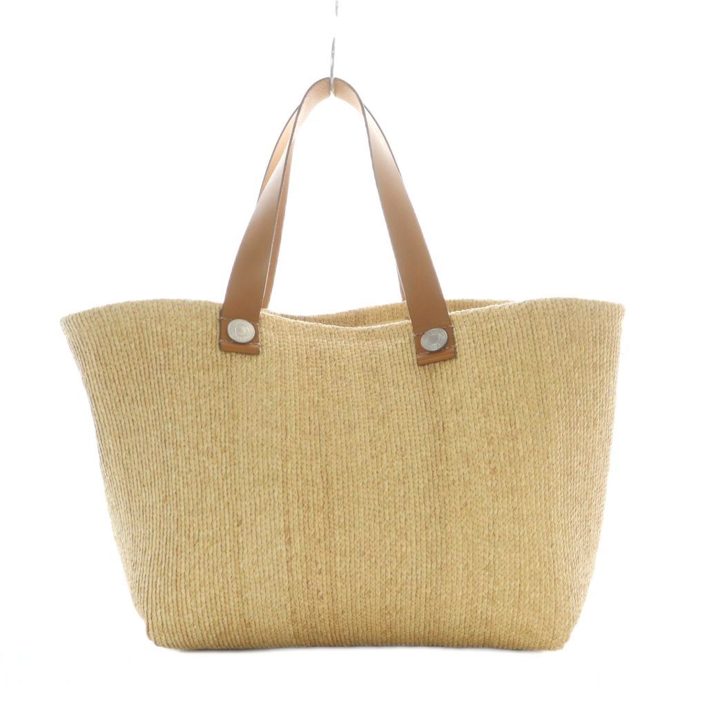 LUDLOW ベージュ ハンドバッグ LUDLOW 24S-Bag 010 メッシュ