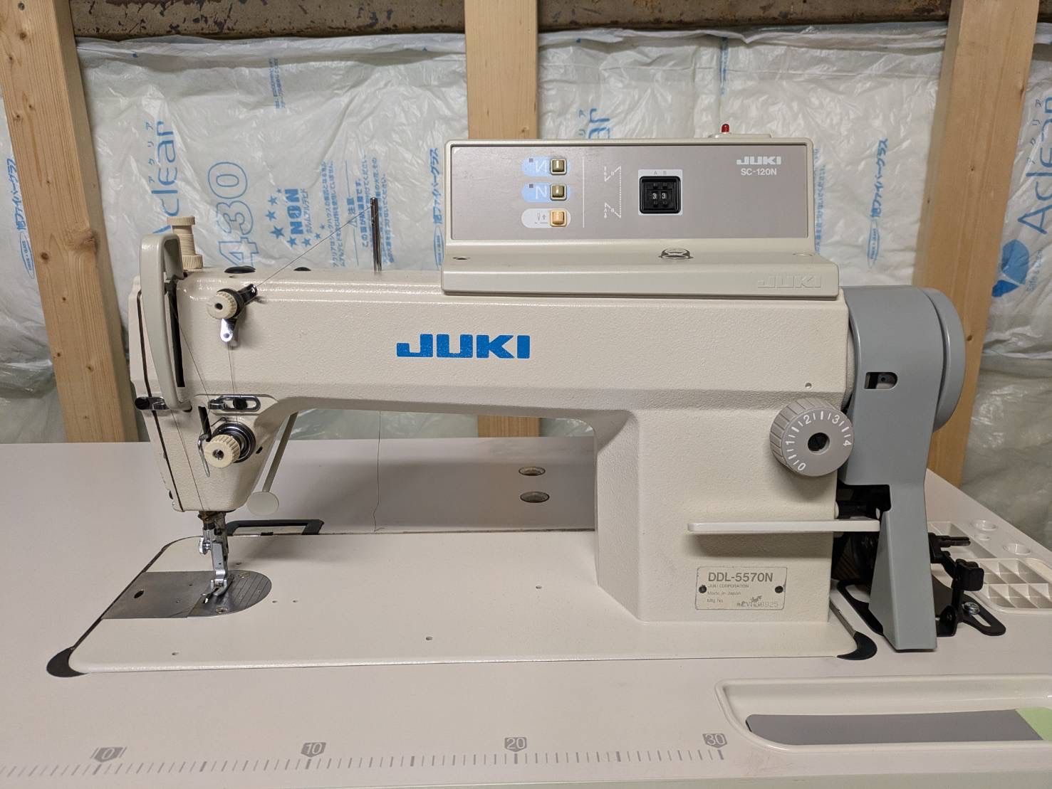 値段交渉可能】 中古 JUKI ジューキ 工業用ミシン DDL 5570N 自動糸