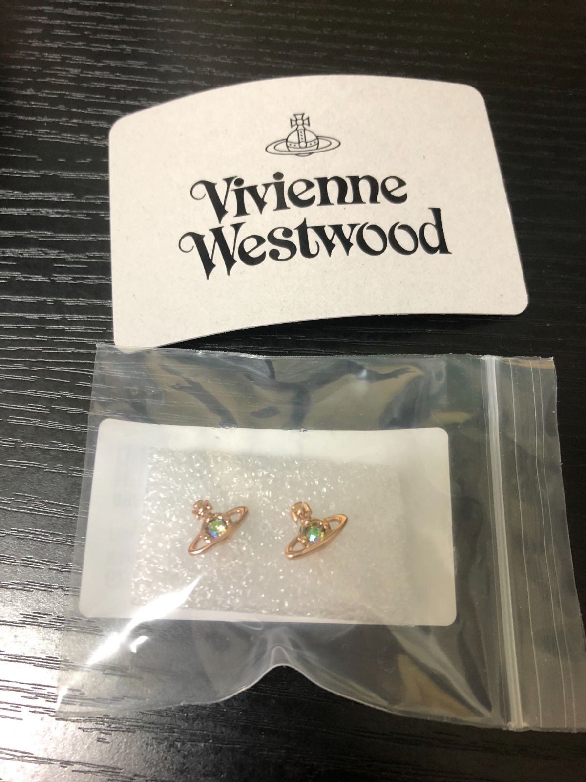 Vivienne Westwood☆ピンクゴールド 真ちゅう ピアス - ワールド