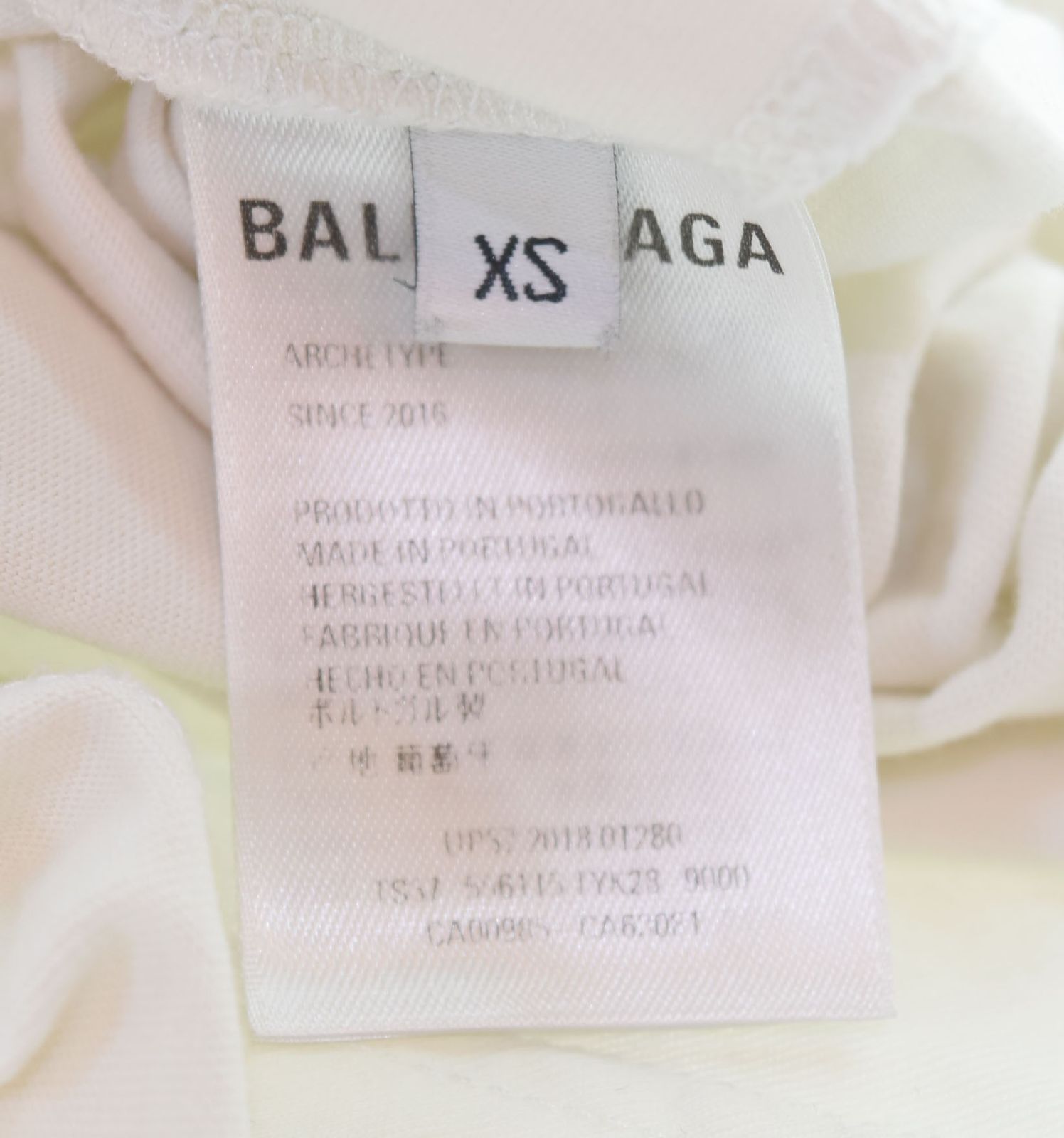 バレンシアガ BALENCIAGA 19SS コピーライト スモールロゴ バレンシアガ BALENCIAGA 19SS コピーライト スモールロゴ
