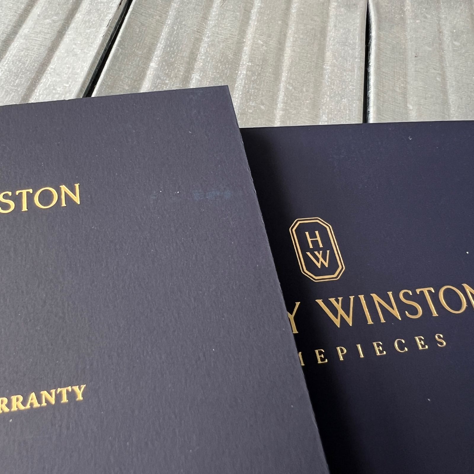 【HARRY WINSTON】時計用ケース・箱 保証カード・取説他 HARRY WINSTON】時計用ケース・箱 保証カード・取説他
