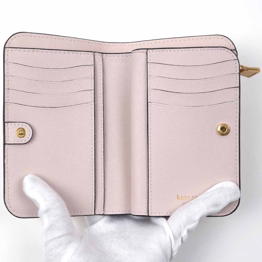 ケイトスペード 二つ折り財布 レディース ピンク KATE SPADE MORGAN