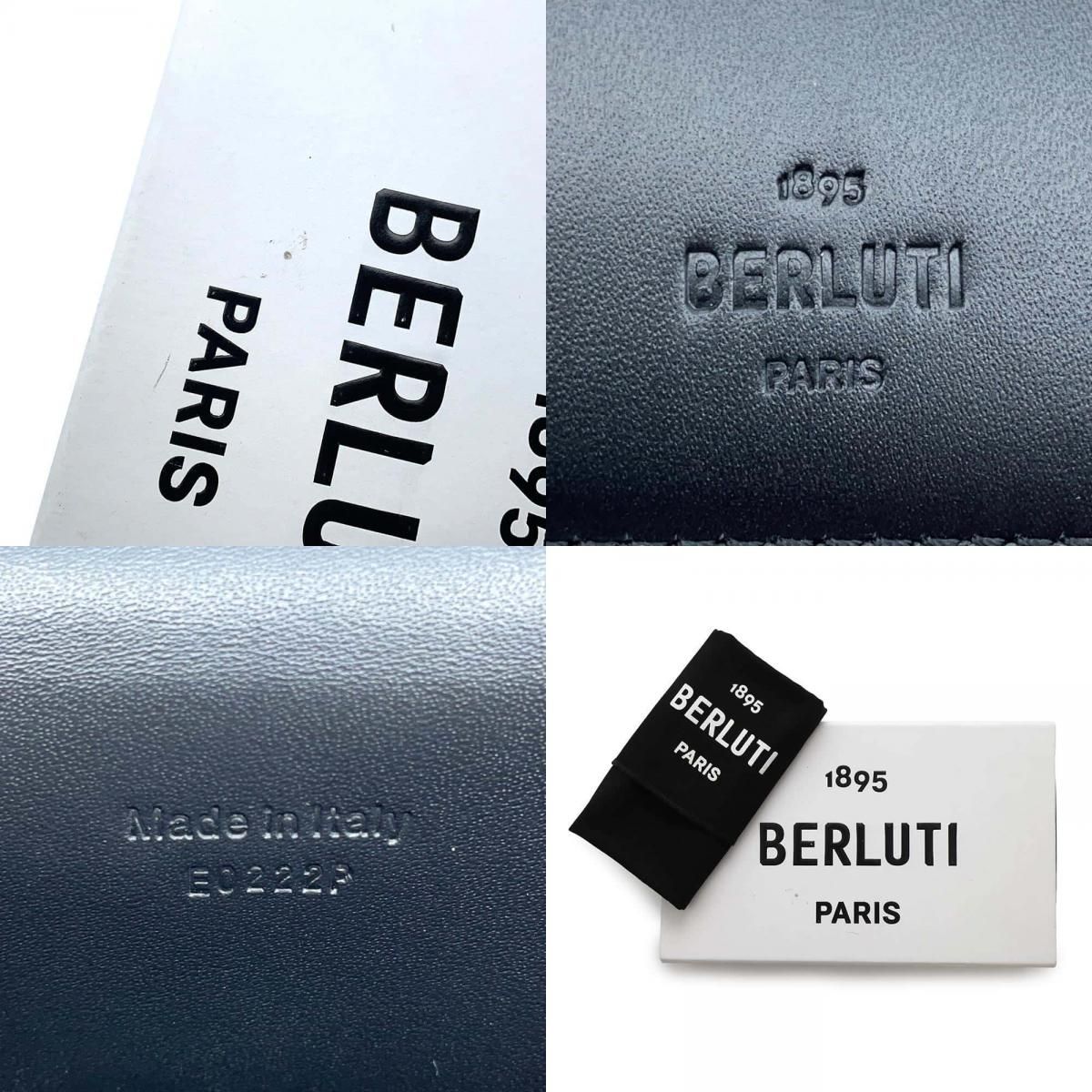 BERLUTI ベルルッティ 長財布 カリグラフィ ヴェネチアンレザー ブラック ベルルッティ 長財布 カリグラフィ ヴェネチアンレザー Berluti 財布