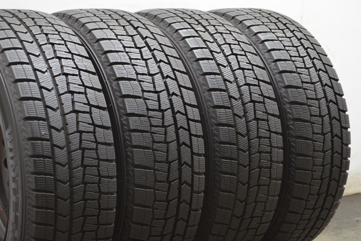 返品・送料無料。 バリ溝 トヨタ 70 カムリ 純正 16in 6.5J 40 PCD114.3 ダンロップ WM02 205 65R16 10 アルファード エスティマ ヤリスクロス