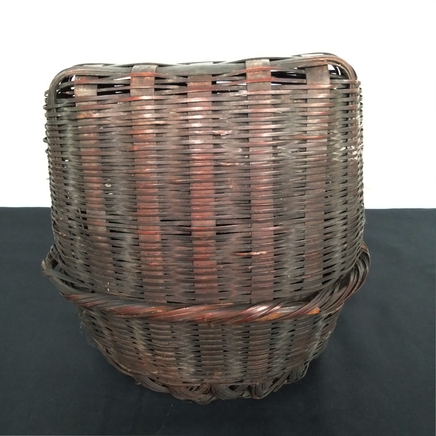 明治～昭和 竹編み 魚籠 腰てご 古道具坂田 16cm 0089 - メルカリ