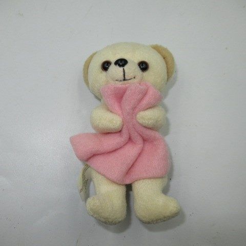 2000年Snuggle bearスナッグルベアファーファPlushぬいぐるみtowelタオルpinkピンク人形フィギュアぬいぐるみ約１２センチ