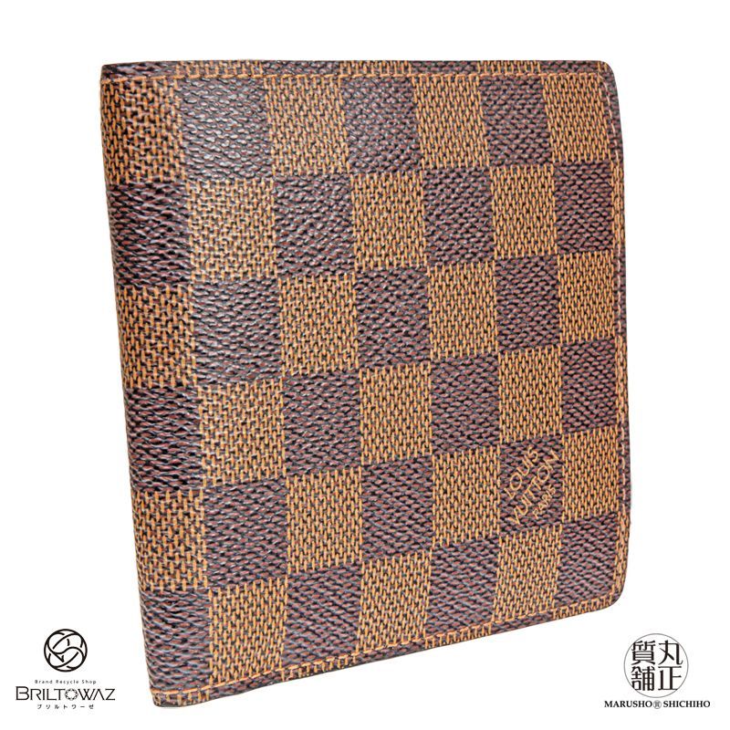 LOUIS VUITTON ルイ・ヴィトン N61675 ダミエ エベヌ ポルトフォイユ