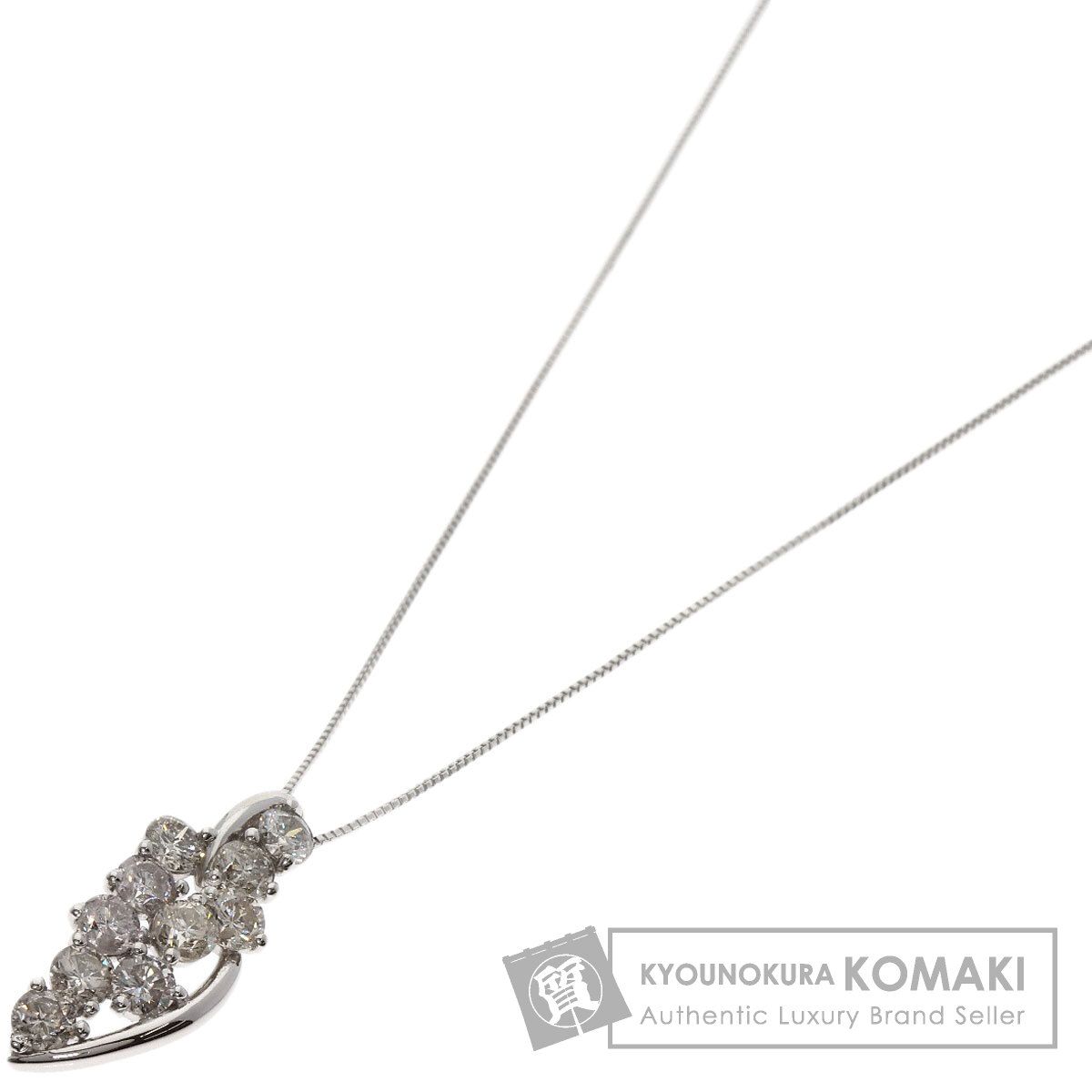 ゆーこ ⭐️PT850 美品 ネックレス　レディース ネックレス レディース ダイヤモンド プラチナ クロス ダイヤ