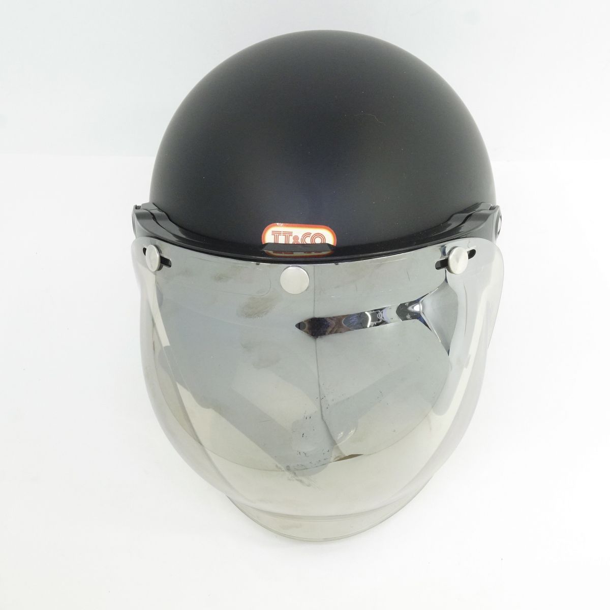 TT-CO ジェットヘルメット TT05J マットブラック 57～58cm