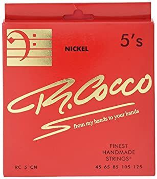 -非常に良い R.Cocco リチャードココ ベース弦 5弦用 RC5C N ニッケル .045-.125