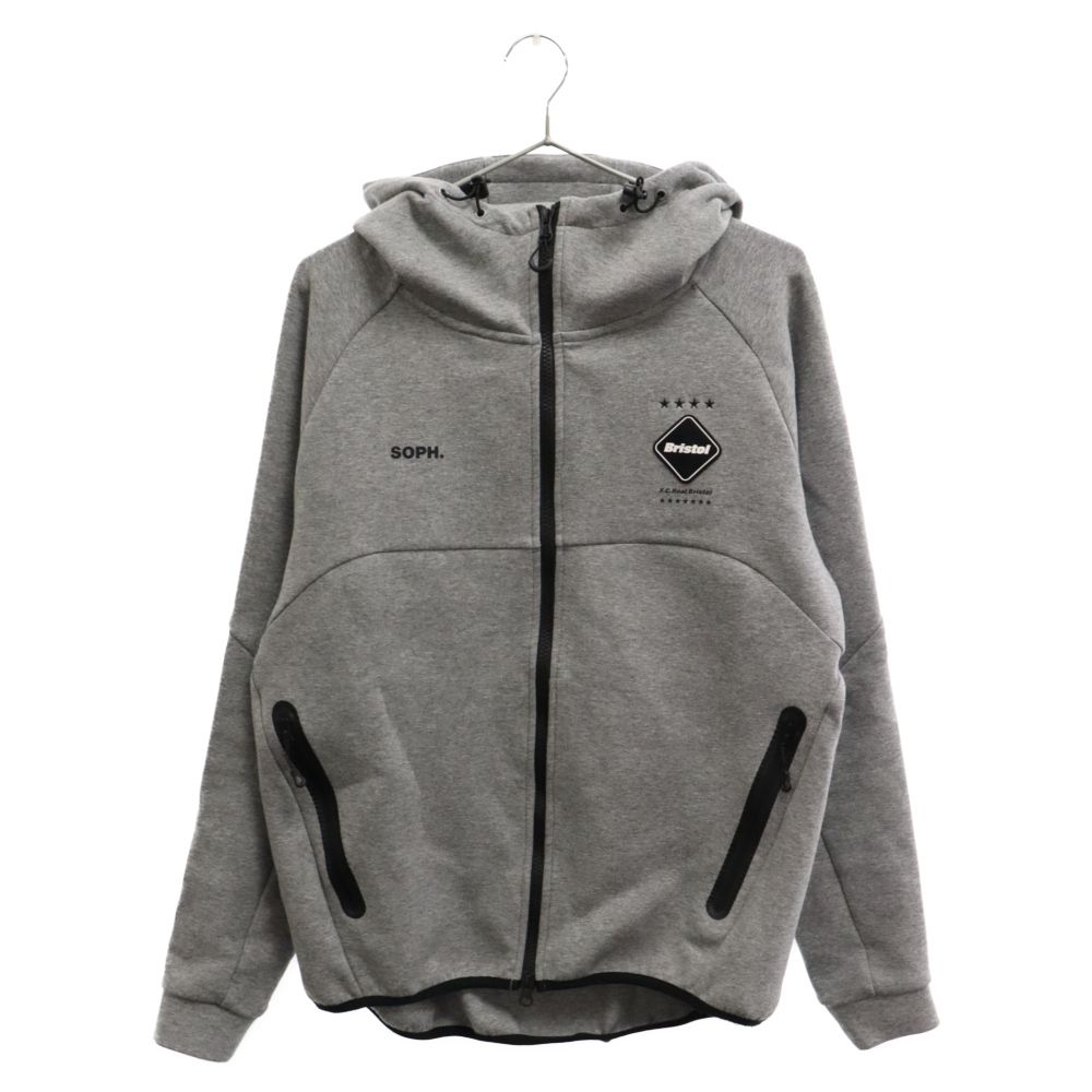 F.C.R.B./F.C.Real Bristol/FCRB (エフシーアールビー/エフシーレアルブリストル) 22SS VENTILATION  HOODY ベンチレーション ジップアップ フーディ ジャケット グレー FCRB‐220041 - メルカリ