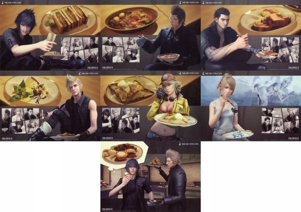 中古】食器 全7種セット 紙製ランチョンマット 「ファイナル