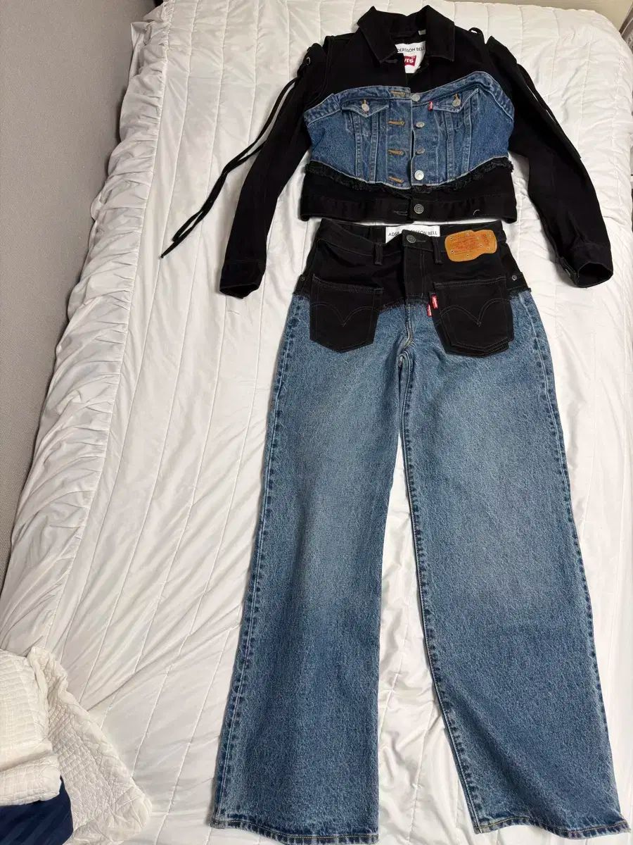 セットで販売 アンダーソン ベル LEVI S リーバイス コラボ デニム セット