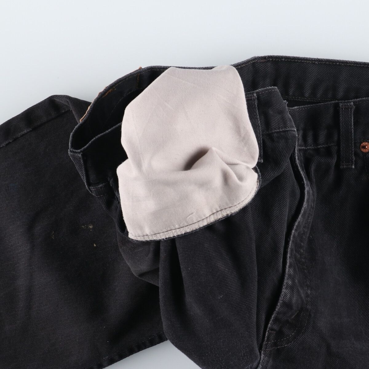 古着 90年代 リーバイス Levi's 615 02 ユーロモデル ブラックジーンズ