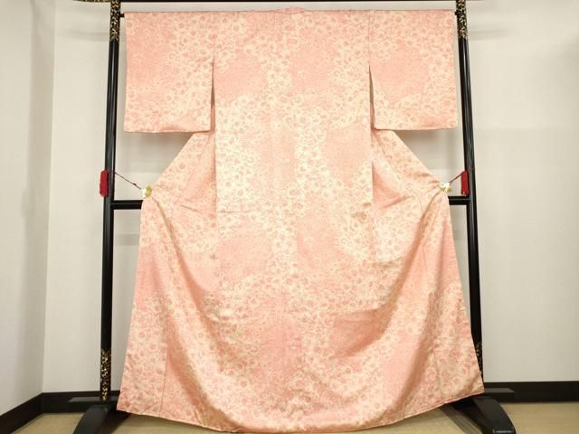 平和屋着物□上質な小紋 草花文 正絹 逸品 AAAU2722ma - メルカリ 