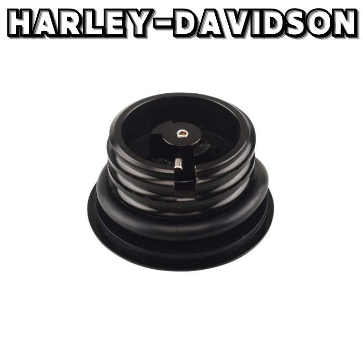 ハーレータンクキャップブラック燃料スポーツスタープッシュアップアルミスポーツスター XL883