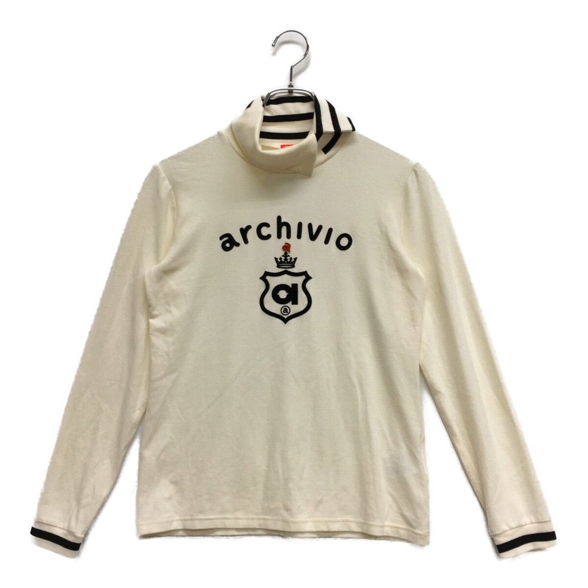 archivio - coco 中古 アルチビオ archivio レディース 長袖シャツ 36(S) オフホワイト 白 ハイネック 起毛素材 中古 レディース アルチビオ archivio 長袖シャツ 36(S) オフ