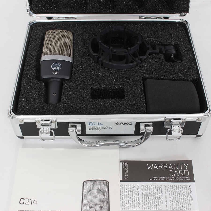 AKG C214 コンデンサーマイク アーカーゲー マイクロホン 本体