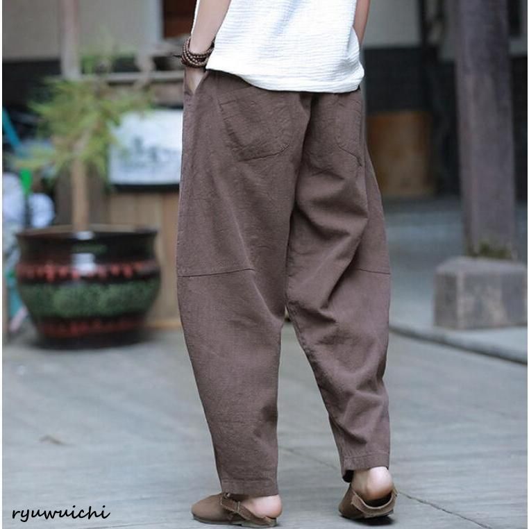 リネンパンツ