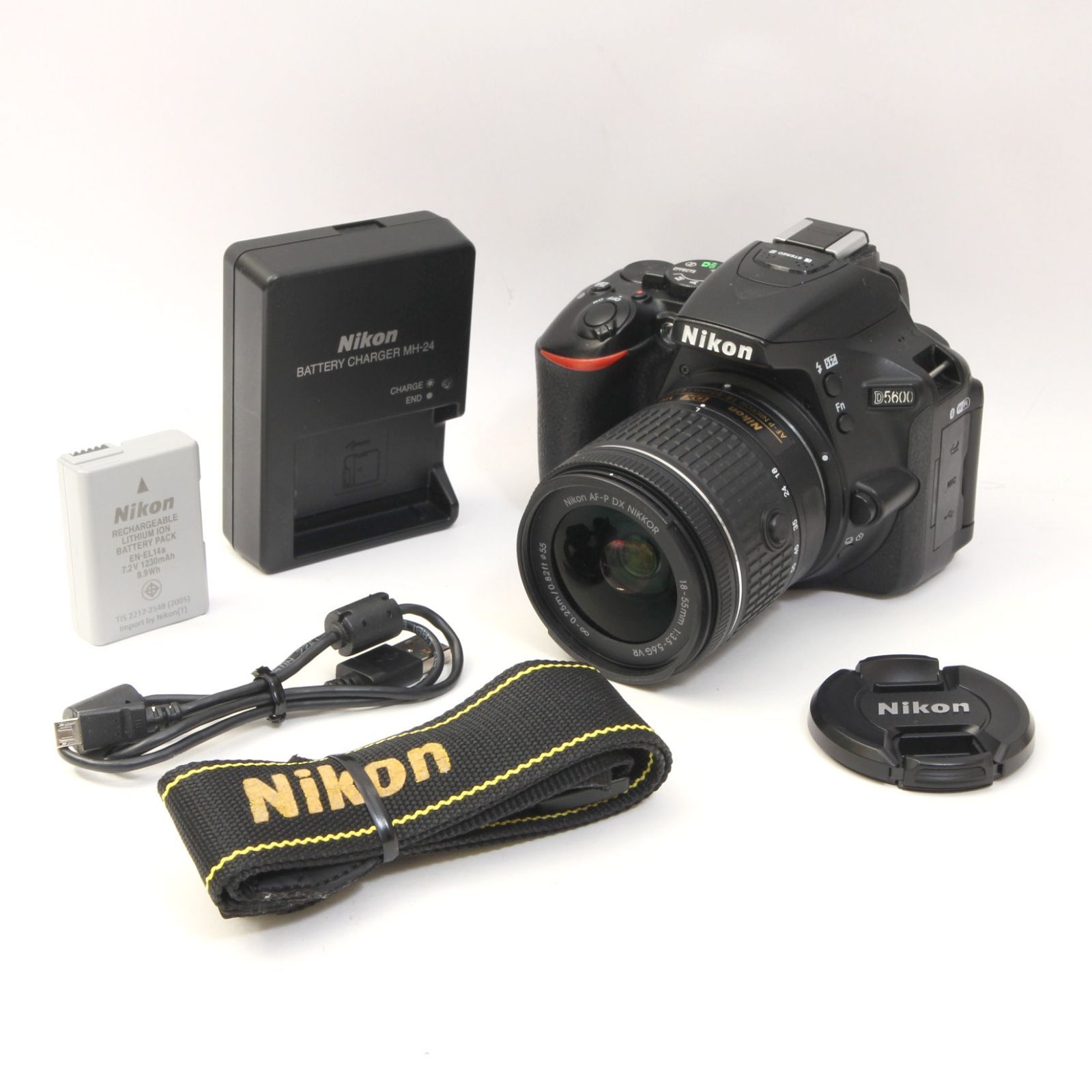 ■美品■ ニコン Nikon D5600 AF-P 18-55mmセット Amazon | Nikon D5600 24.2MP DXフォーマット デジタル一眼レフ