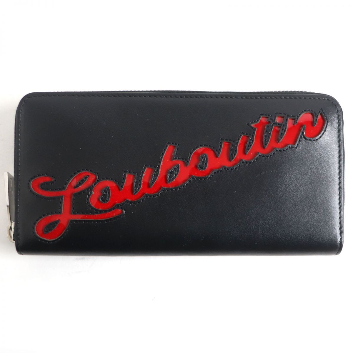 極美品□クリスチャンルブタン 3195121 W PANETTONE WALLET パネトーネ 
