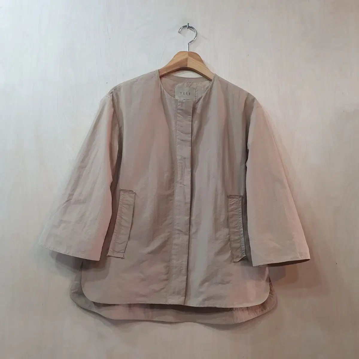 YARN ショート ジャケット ベージュ